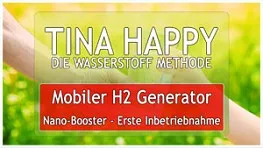 Nano-Booster - 5ppm mobiler Wasserstoff-Wasser Generator - Erste Inbetriebnahme Video ansehen